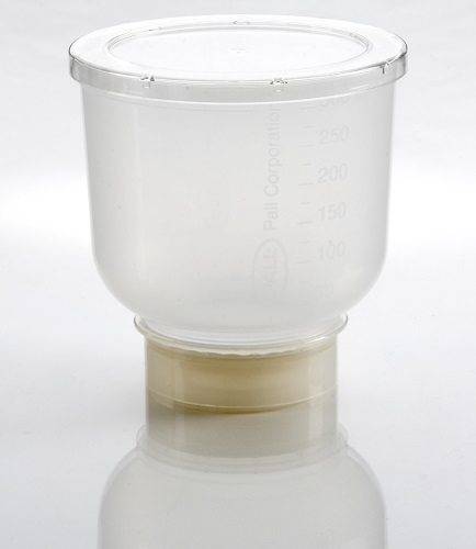 MicroFunnel™ Filter Funnel with Supor® Membrane, 300 mL, 0.2 µm, White, Gridded, Sterile, Individually Bagged (20/pkg) product photo
