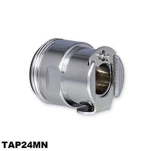 Quick Connect Tap Adaptor - 24 mm male thread, non-valved product photo