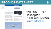 Bell 205 / UH-1 Helicopter Centrisep® Engine Advanced Protection System (EAPS)