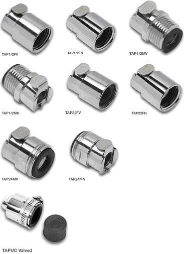 Tap Adaptors for Installation of Pall-Aquasafe Water Filters
